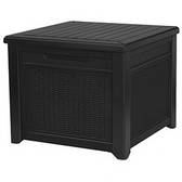 Квадратный сундук Keter Cube Rattan 208L графит